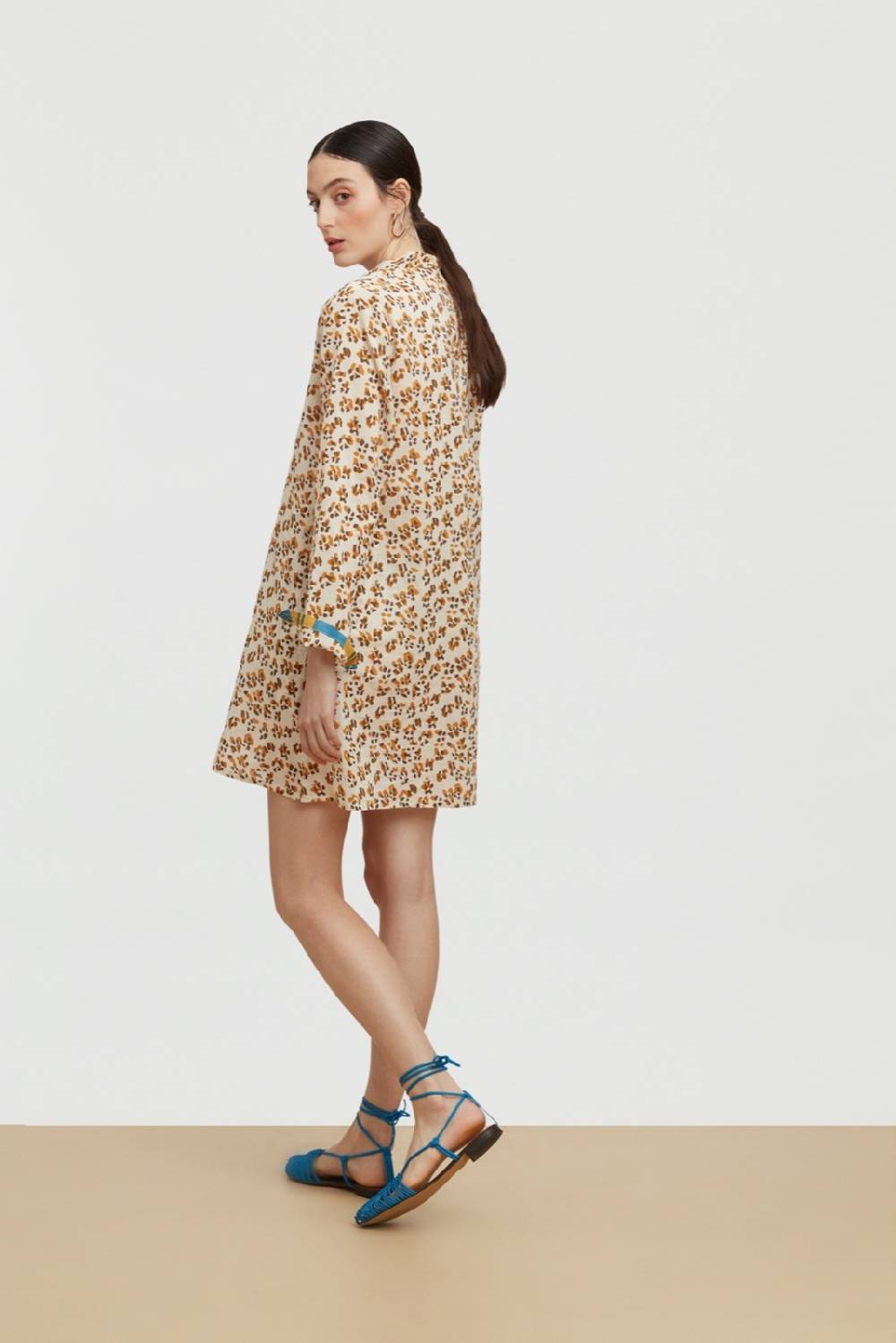 Lisa Corti Kurta Corta Leopard Touch Butter