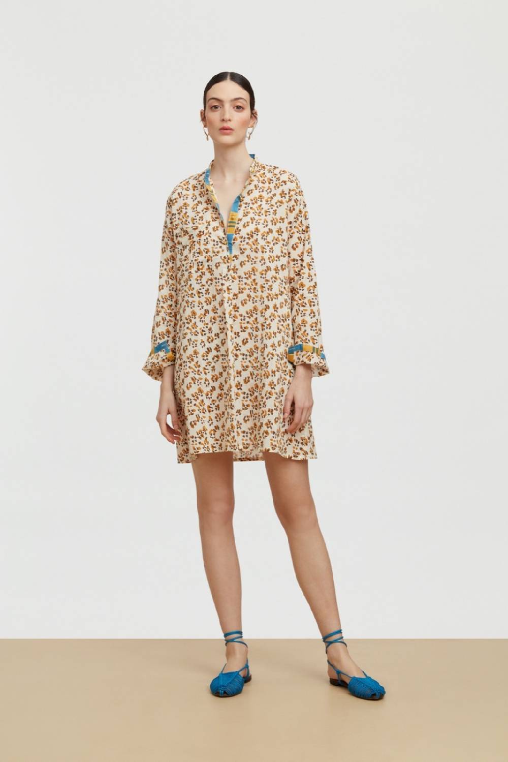 Lisa Corti Kurta Corta Leopard Touch Butter