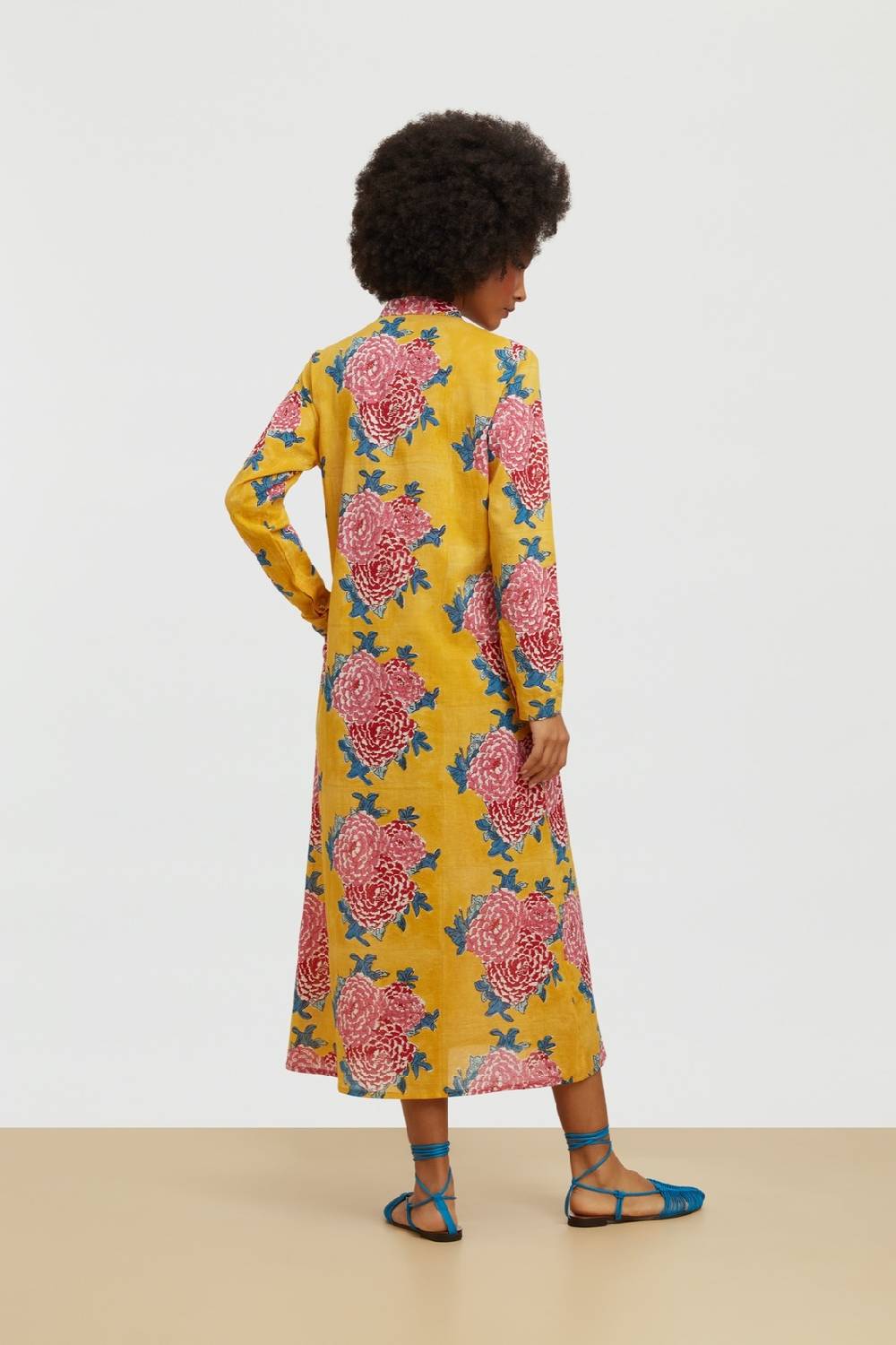 Lisa Corti Kurta Lunga Corolla Gold