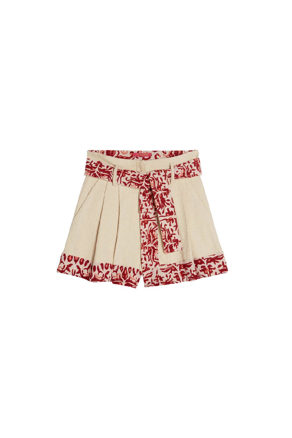 Lisa Corti Pantaloncini Tbilisi White Off White