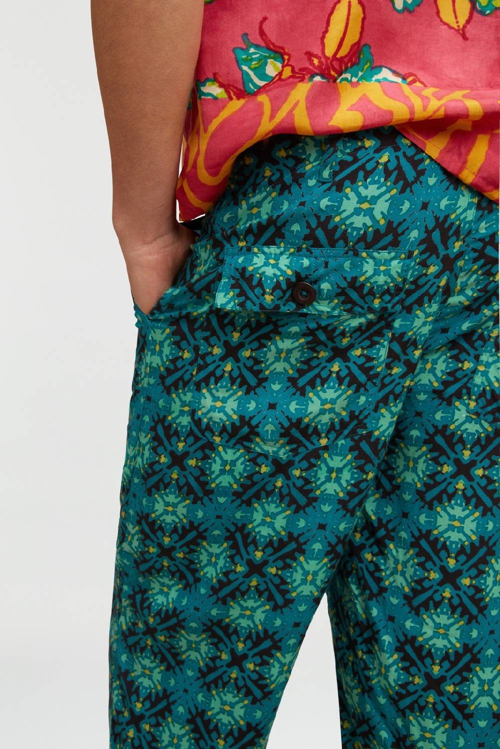 Lisa Corti Pantalone Dinghi Marocco Design Black