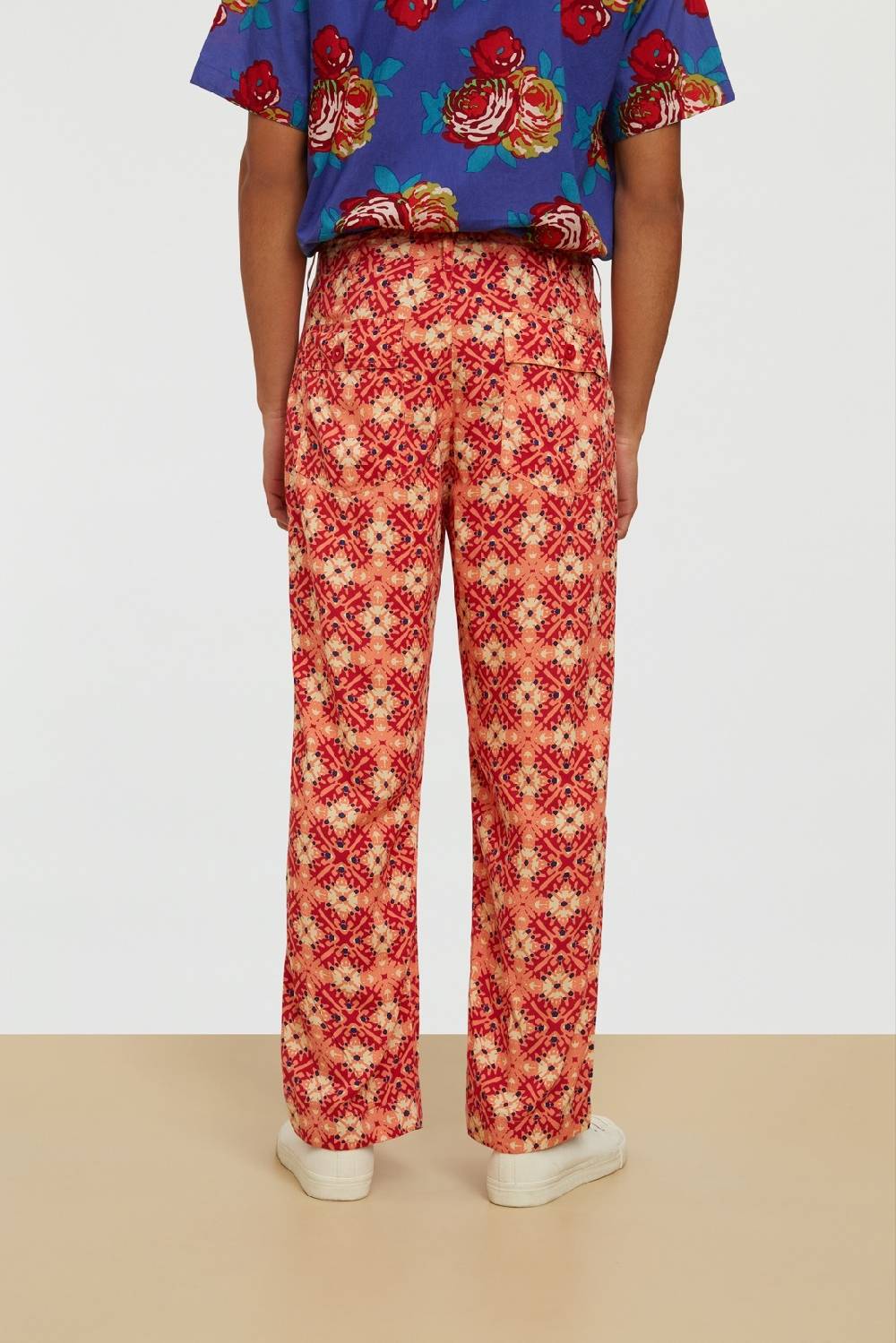 Lisa Corti Pantalone Dinghi Marocco Design Red