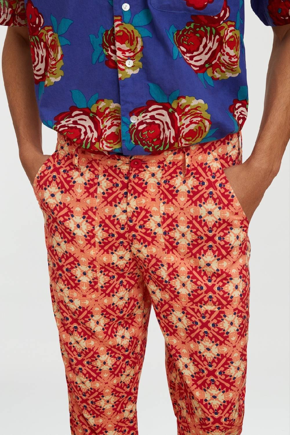 Lisa Corti Pantalone Dinghi Marocco Design Red