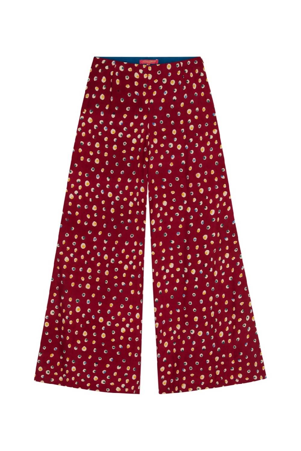 Lisa Corti Pantalone Evelyn Bukhara Dots Purple
