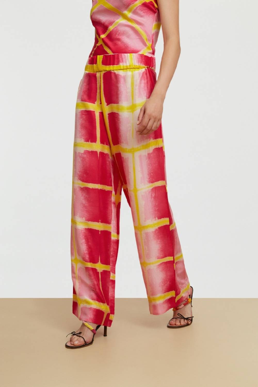 Lisa Corti Pantalone Onda Tangra Pink