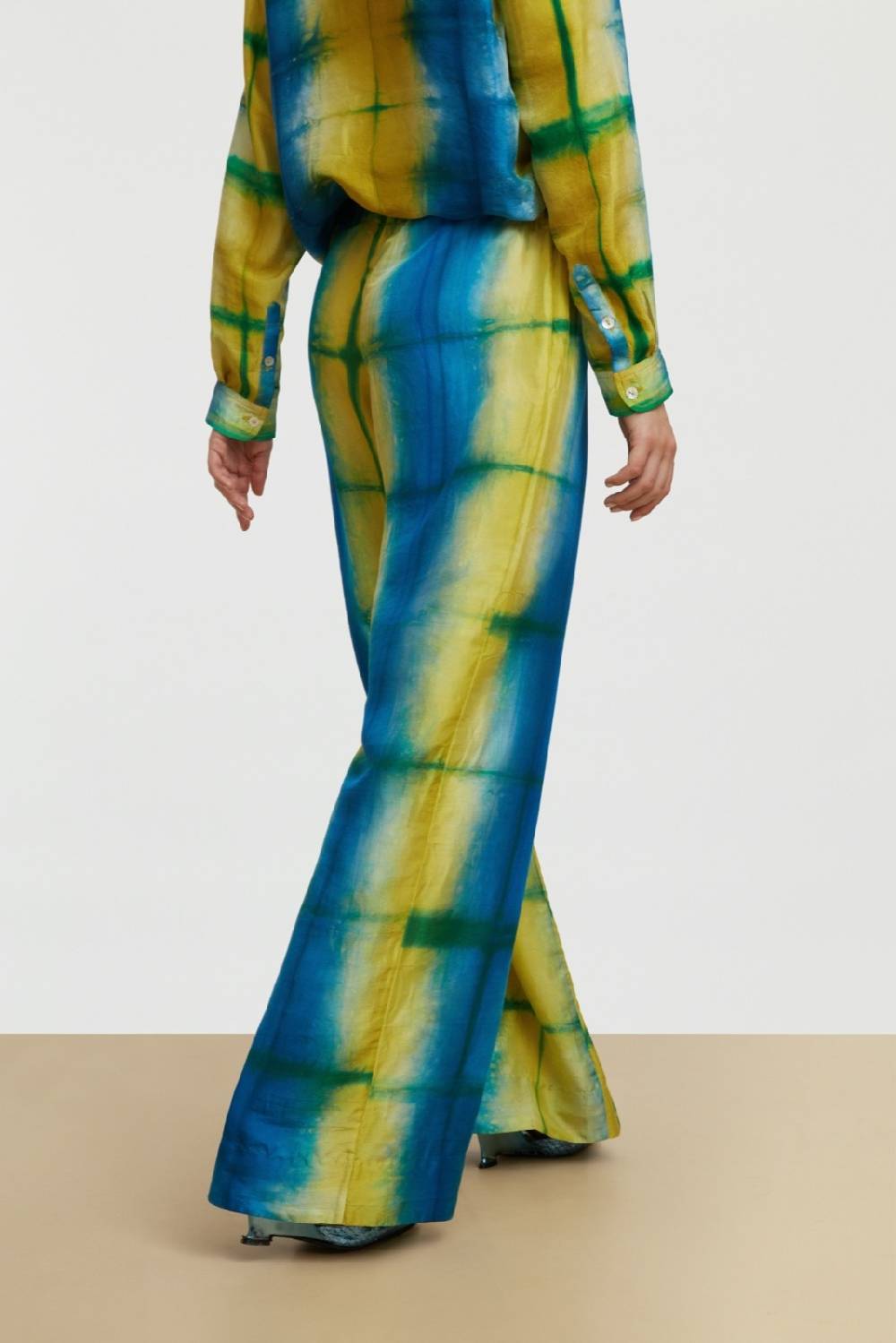 Lisa Corti Pantalone Onda Tangra Sulphur