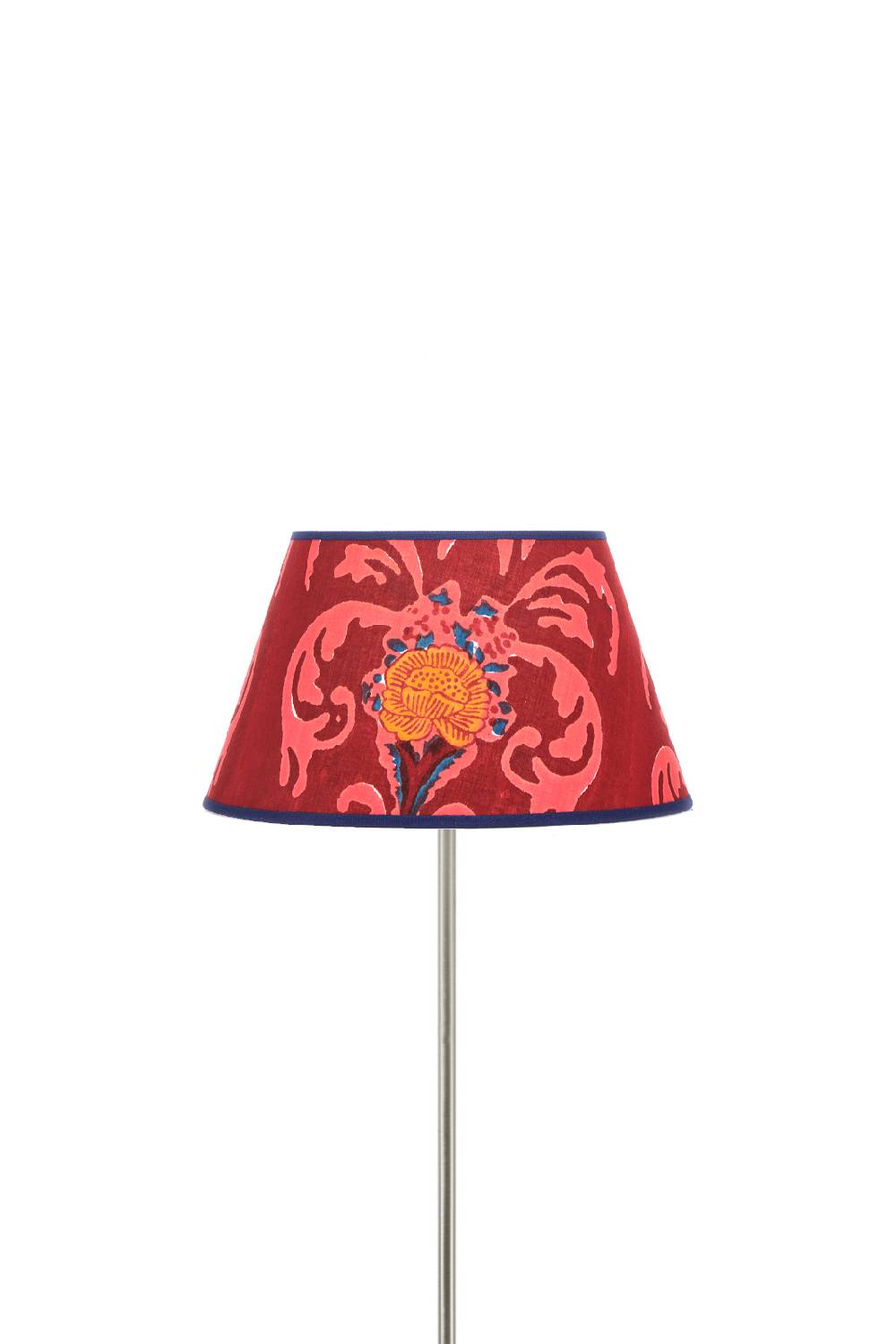 Lisa Corti Paralume Diam 25 Brocade Red