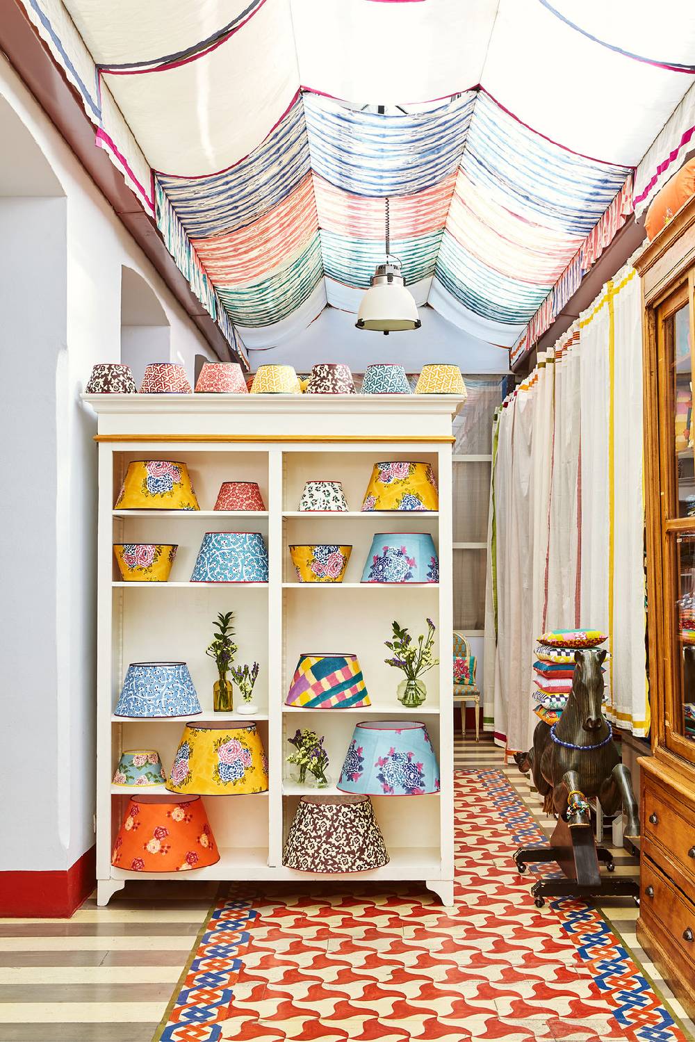 Lisa Corti Paralume Diam 30 Ankara Aqua