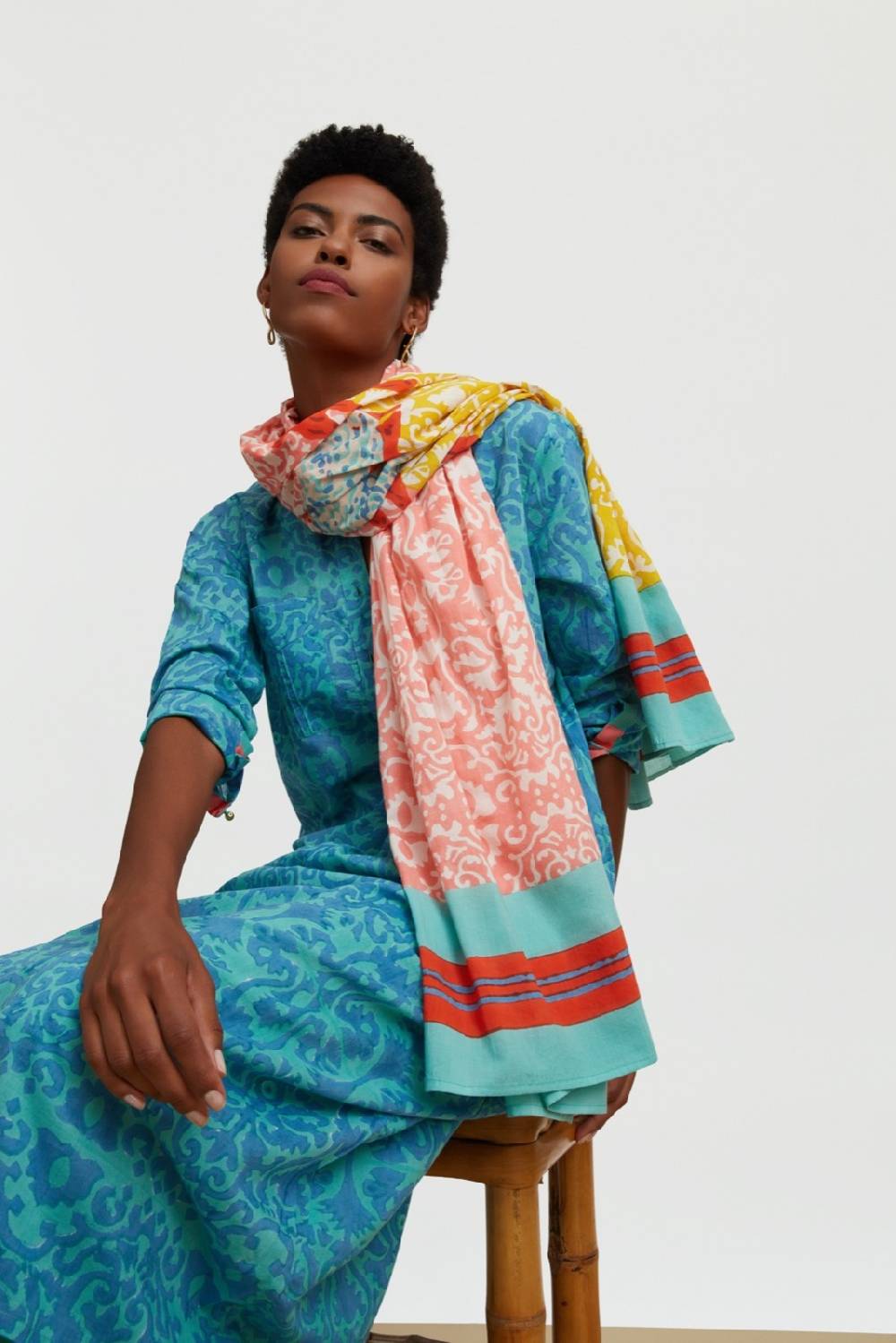 Lisa Corti Pareo Dam Dam Old Pink