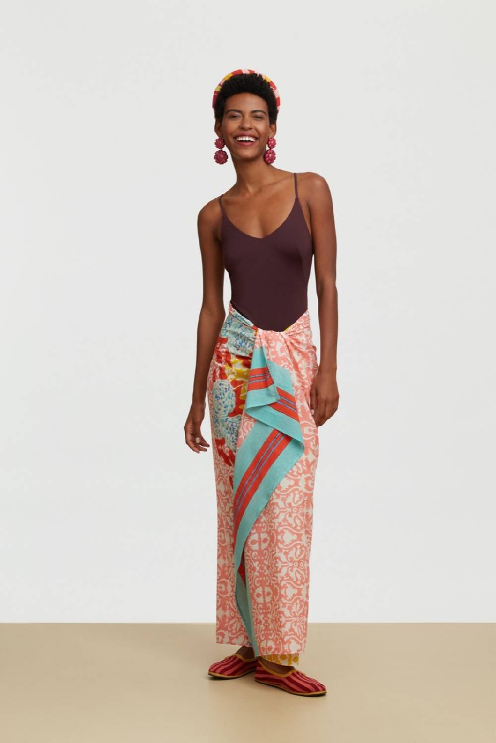 Lisa Corti Pareo Dam Dam Old Pink