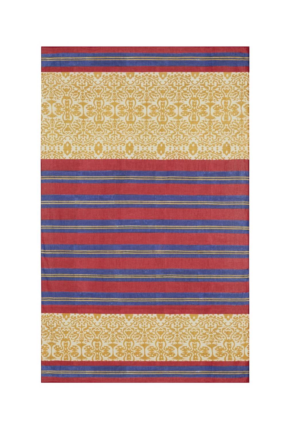 Lisa Corti Pareo Damask Stripes Chutney