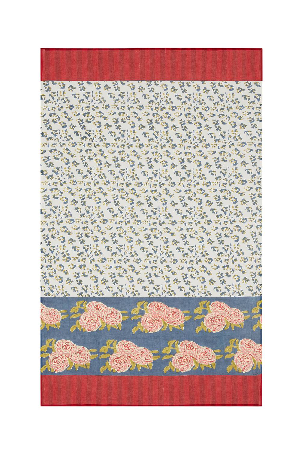 Lisa Corti Pareo Leopard Stripes Dark Blue