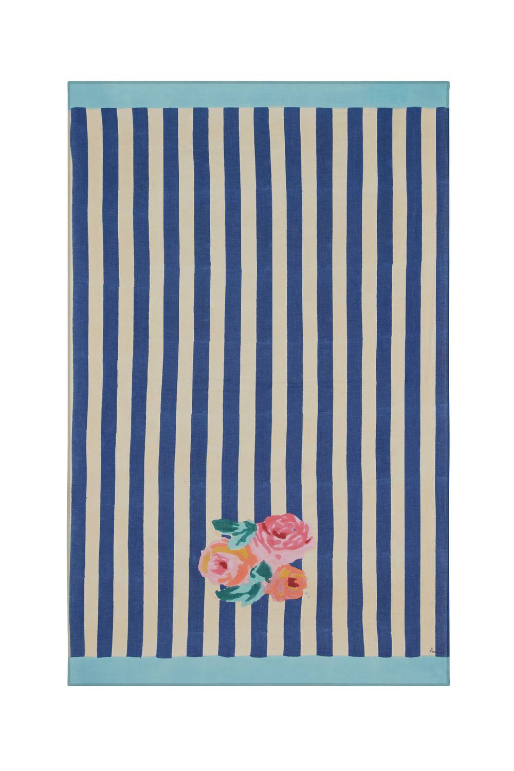 Lisa Corti Pareo Nizam Stripes Blue Natural