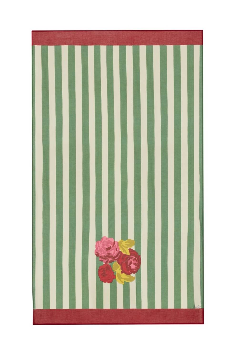 Lisa Corti Pareo Nizam Stripes Green Natural