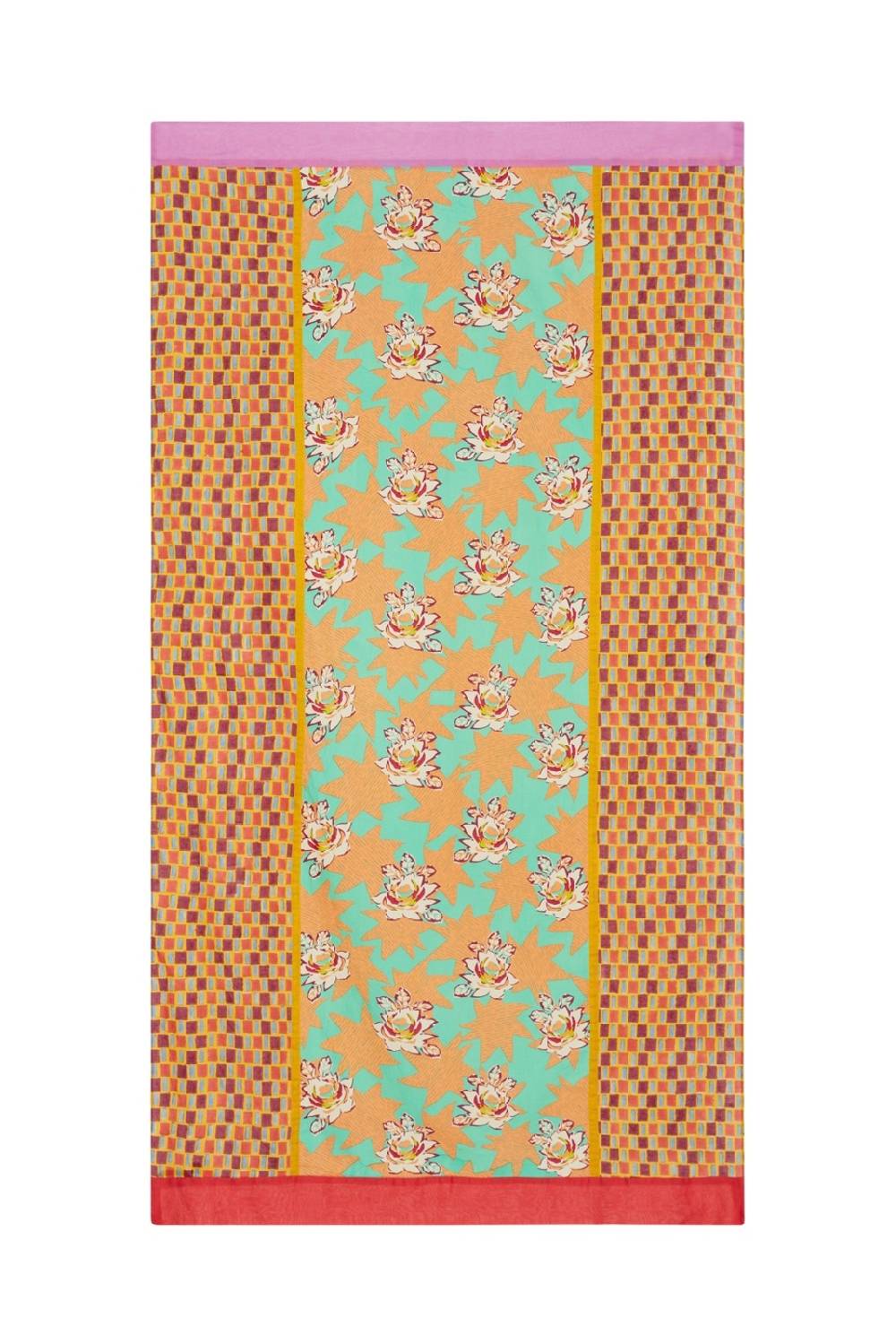 Lisa Corti Pareo Star Flower Aqua