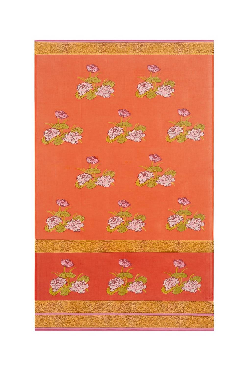 Lisa Corti Pareo Tea Flower Orange