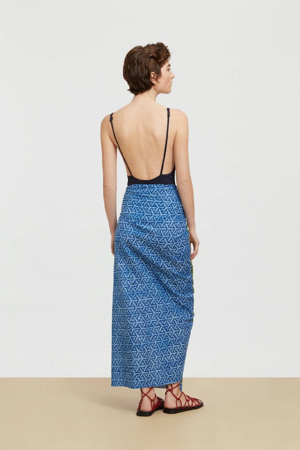 Lisa Corti Pareo Vienna Blue Cream