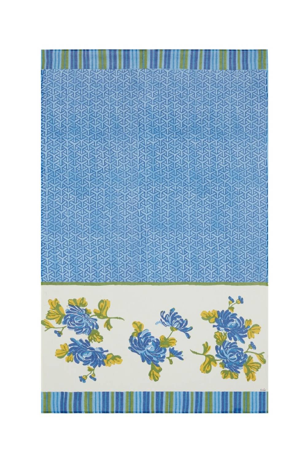 Lisa Corti Pareo Vienna Blue Cream