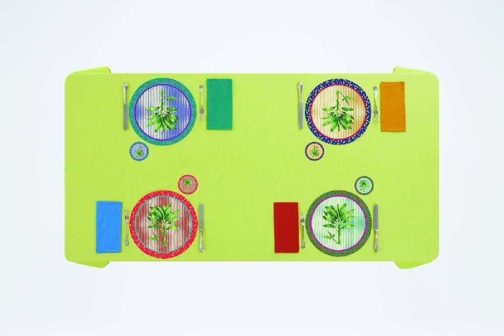 Lisa Corti Sottobicchiere Banano Pervinch