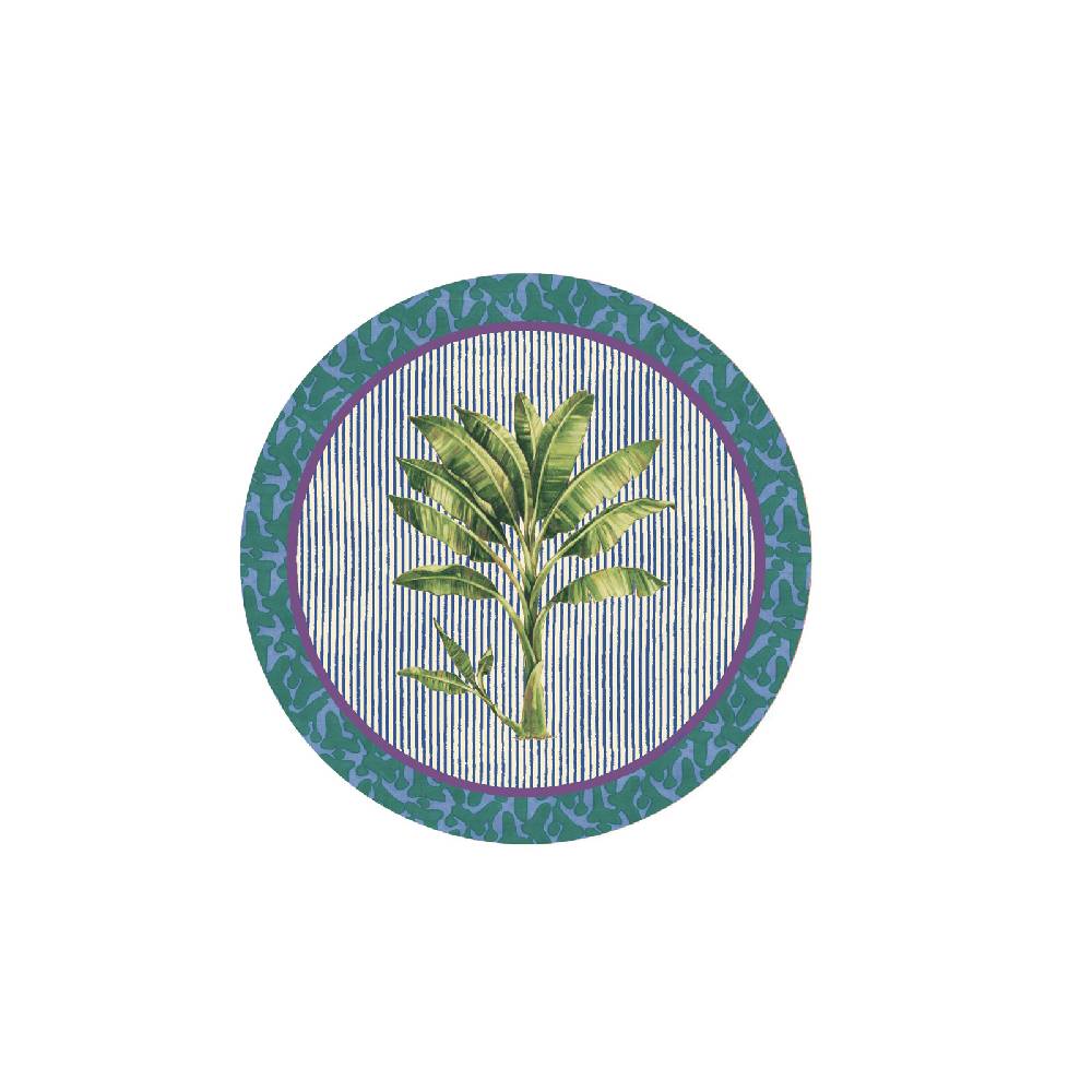 Lisa Corti sottobicchiere banano pervinch