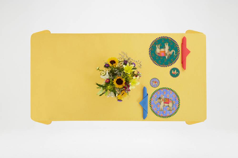 Lisa Corti Sottobicchiere Elephant Peacock