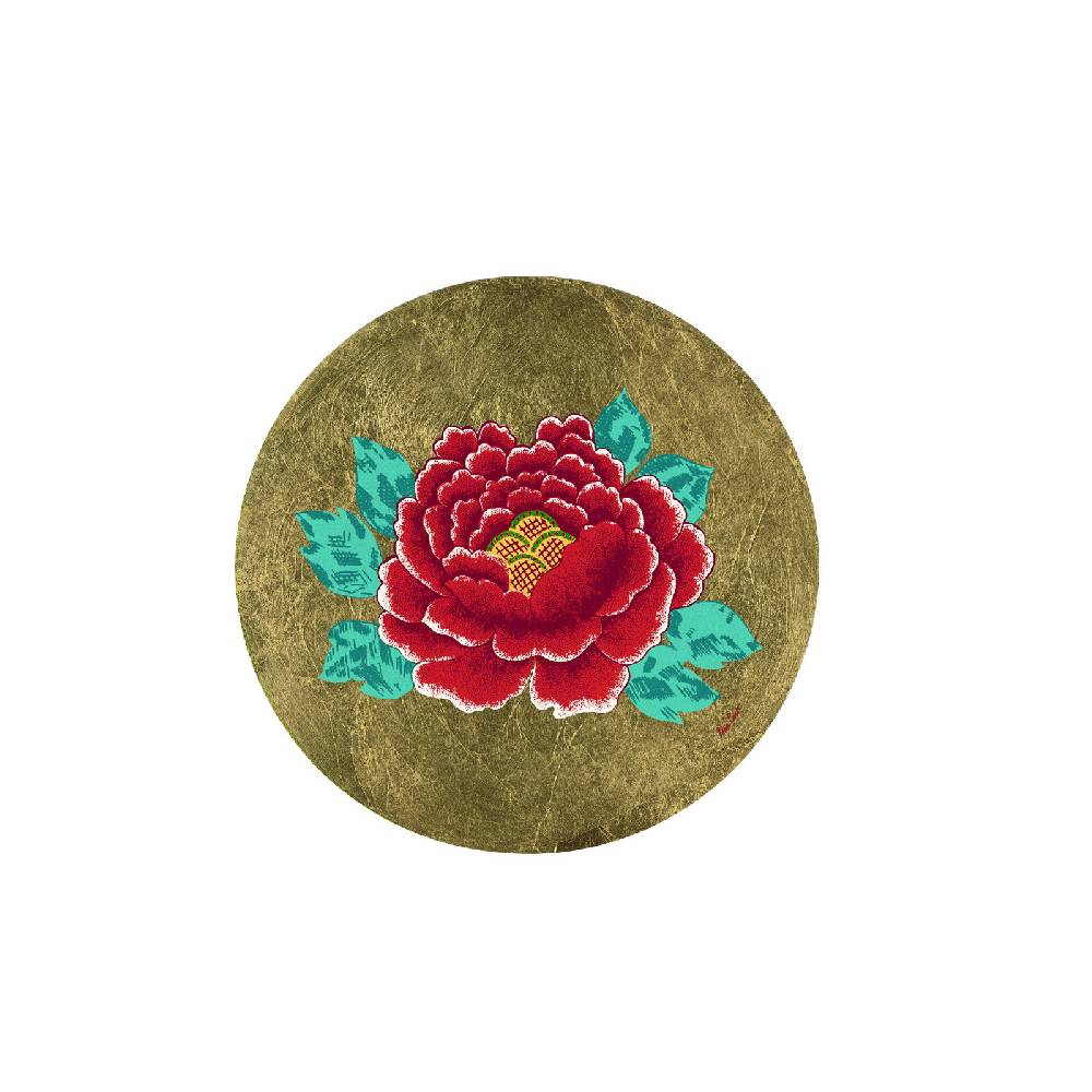 Lisa Corti Sottobicchiere Glory Red