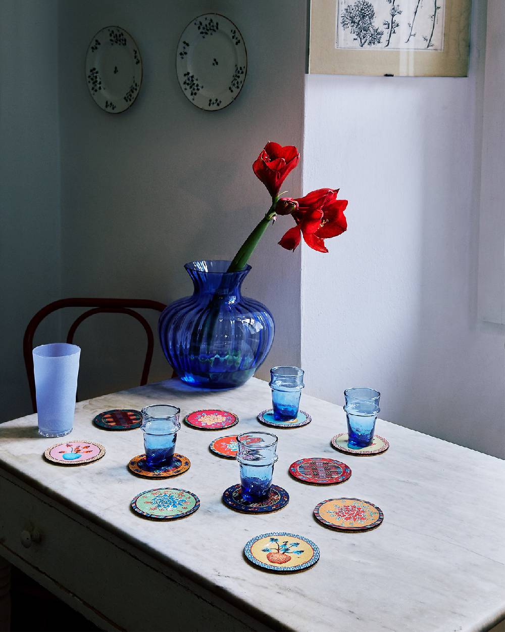 Lisa Corti Sottobicchiere Naga Garden Orange