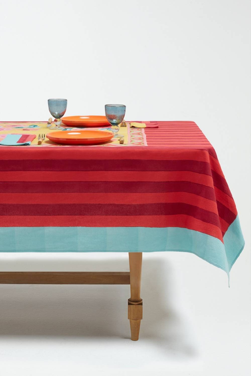 Lisa Corti Telo Cotone 180x180cm Nizam Sulphur