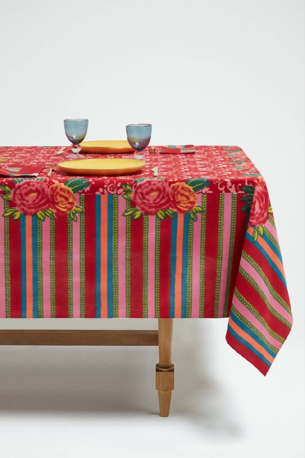 Lisa Corti Telo Cotone 180x270cm Love Red