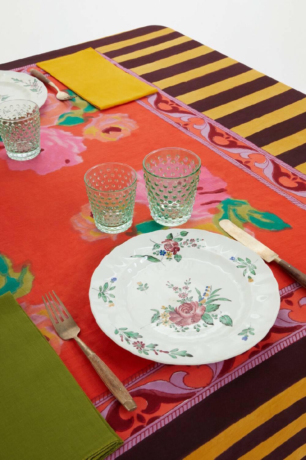 Lisa Corti Telo Cotone 180x270cm Nizam Red