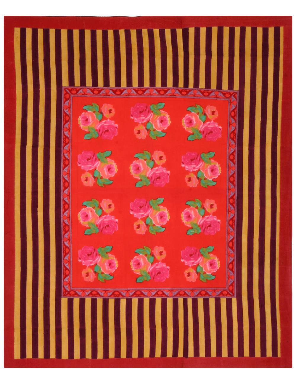 Lisa Corti telo cotone 220x270cm nizam red