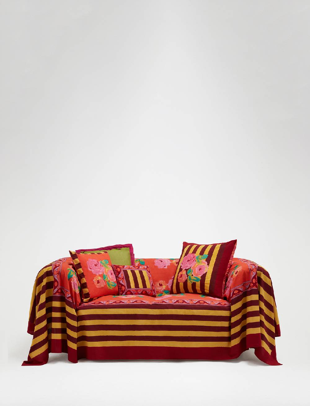 Lisa Corti Telo Cotone 220x350cm Nizam Red