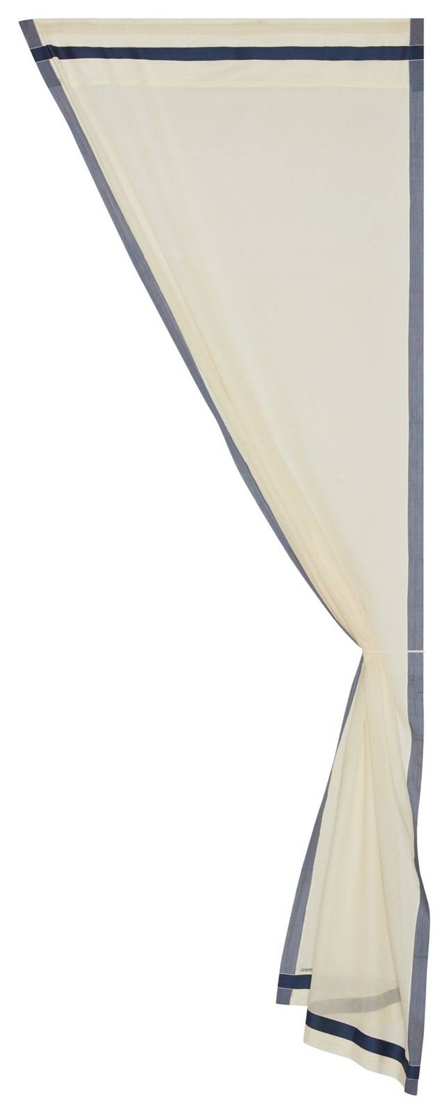 Lisa Corti Tenda Cotone 100x250cm Bordo Grey Blue