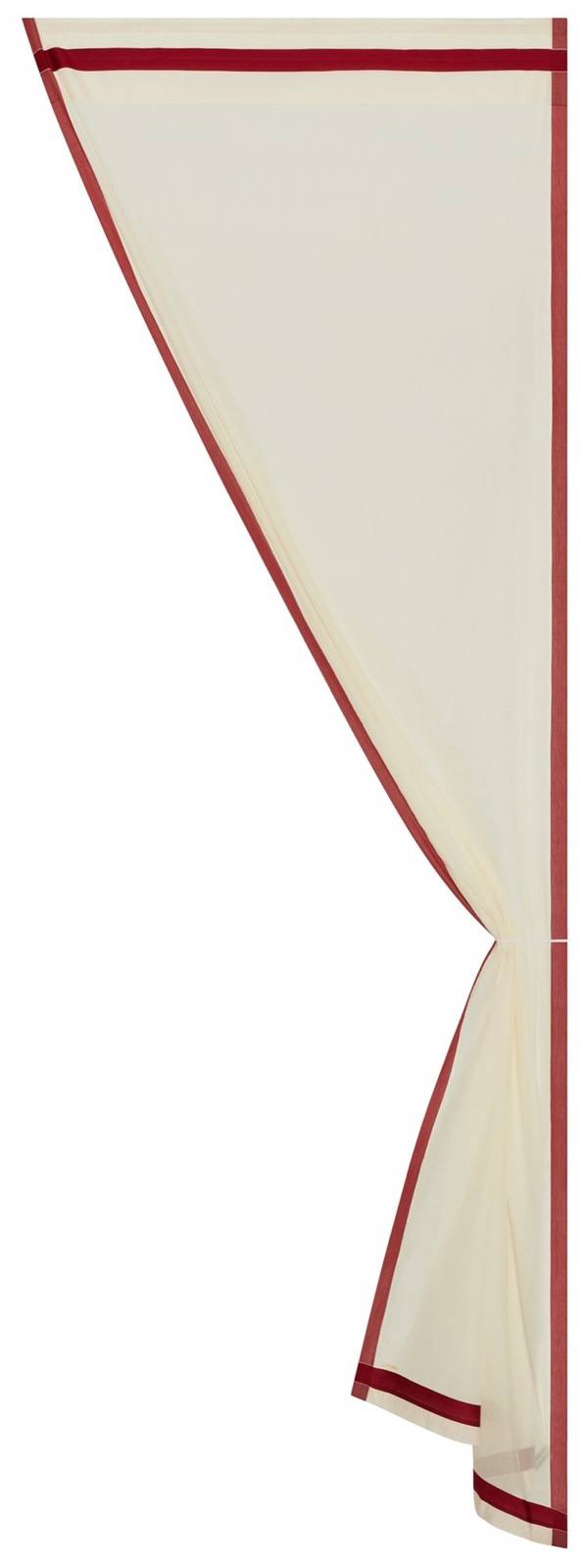 Lisa Corti tenda cotone 120x330cm bordo maroon