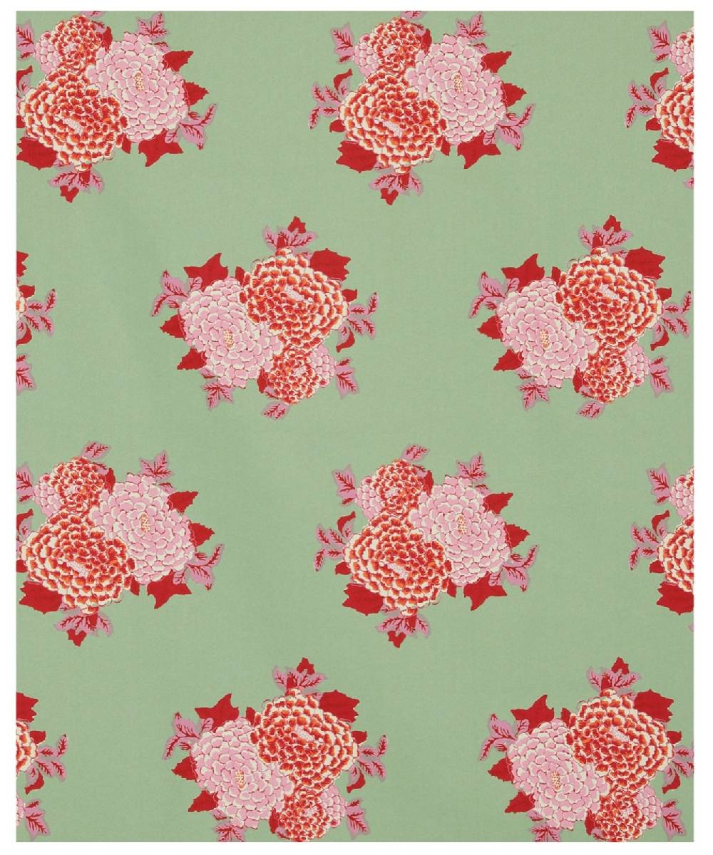Lisa Corti tessuto da esterni big corolla green