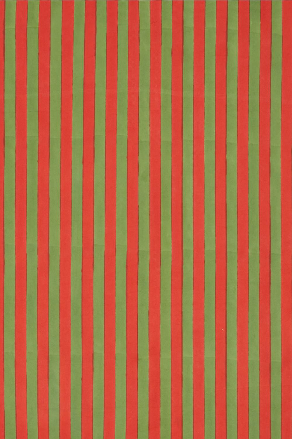 Lisa Corti tessuto stripes red green