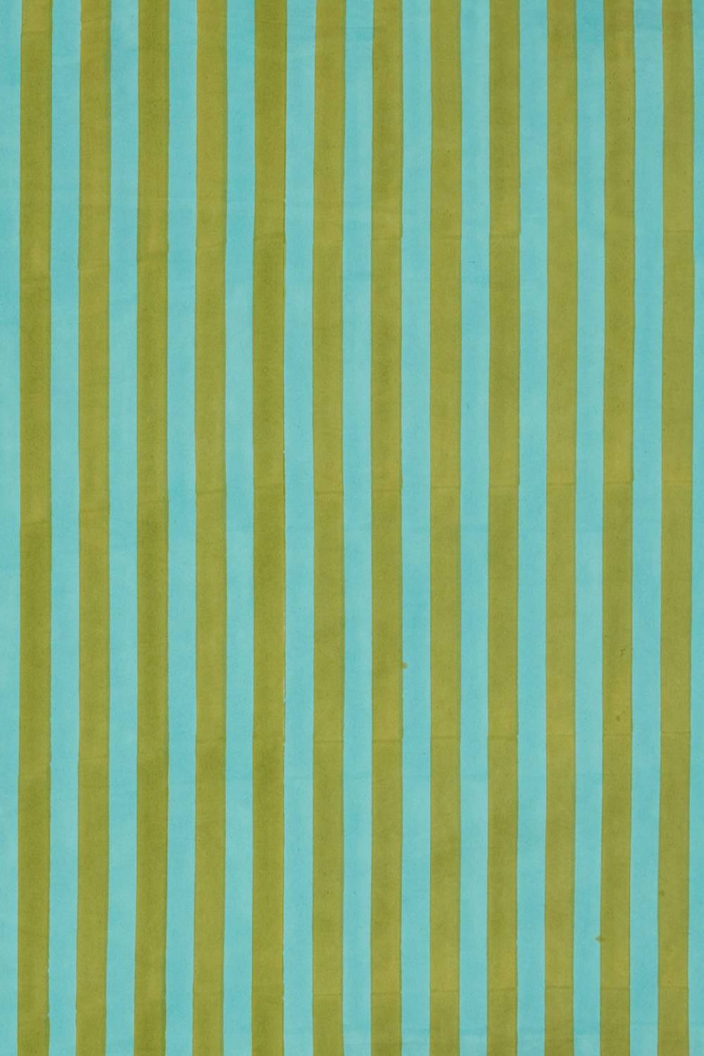 Lisa Corti tessuto stripes turquoise acid green