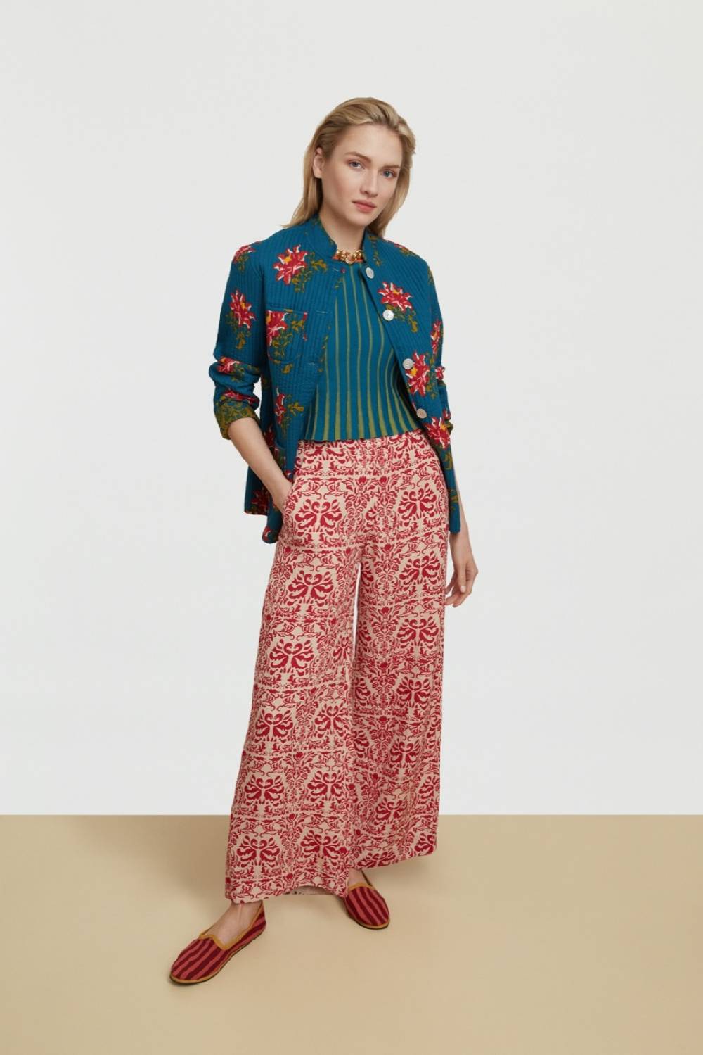 Lisa Corti Top Mulberry Teal