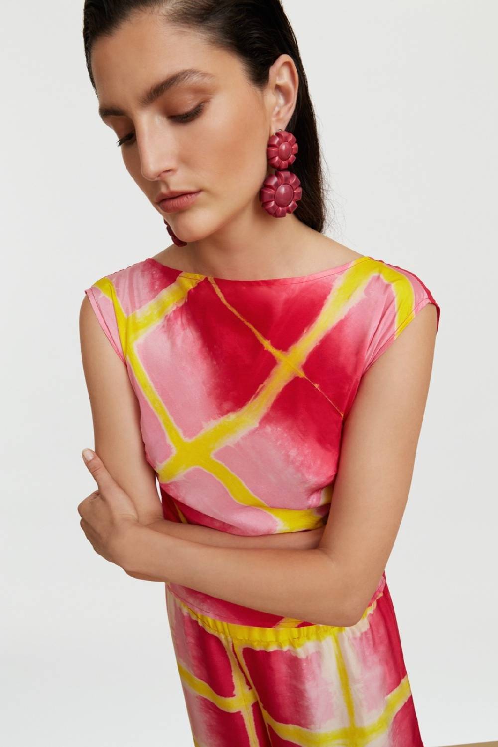 Lisa Corti Top Phaalko Tangra Pink