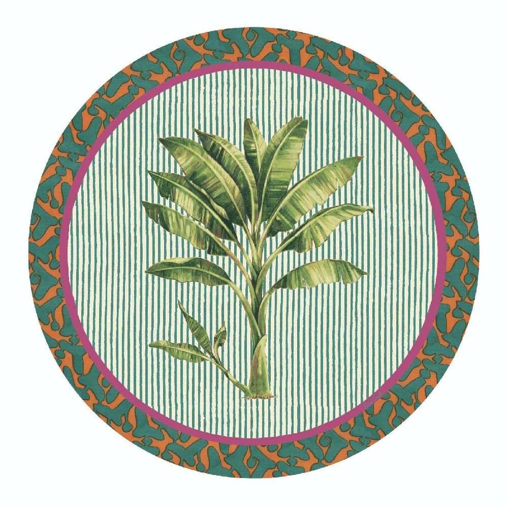 Lisa Corti tovaglietta rigida 34cm banano veronese