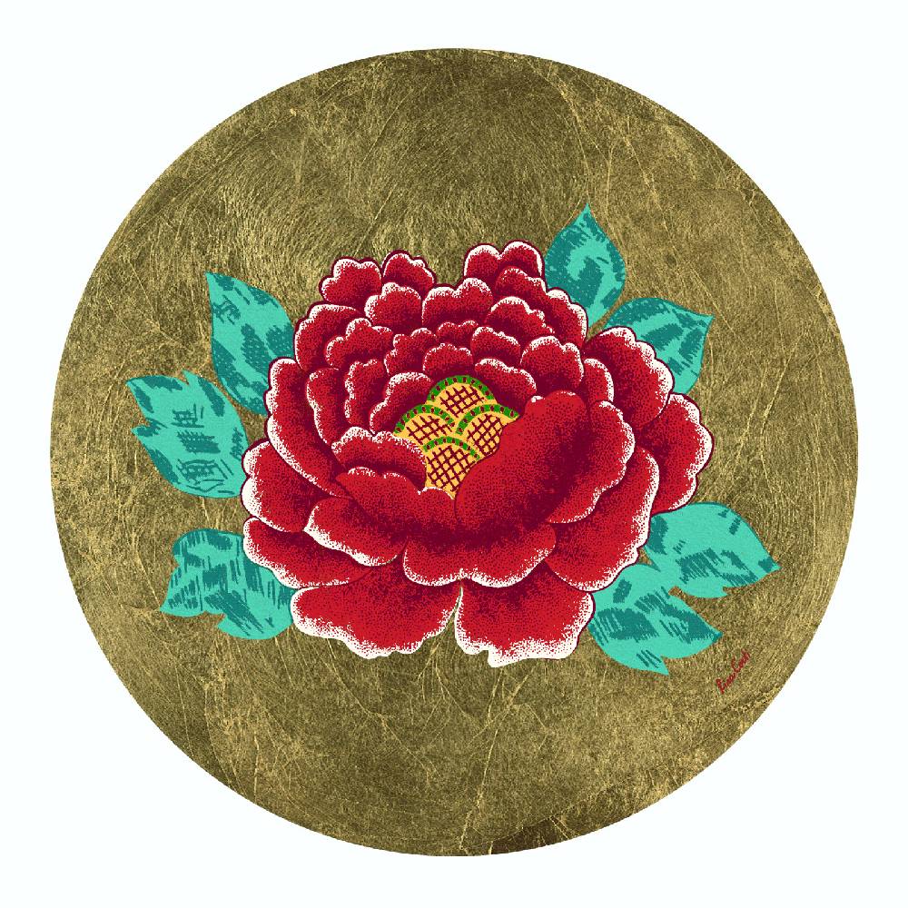 Lisa Corti Tovaglietta Rigida 34cm Glory Red