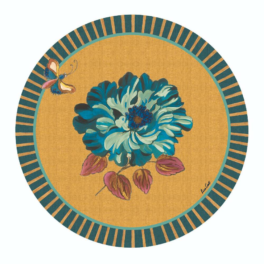 Lisa Corti tovaglietta rigida 34cm wild rose gold