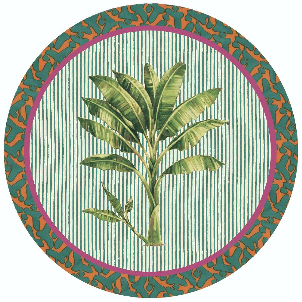 Lisa Corti tovaglietta rigida 39cm banano veronese