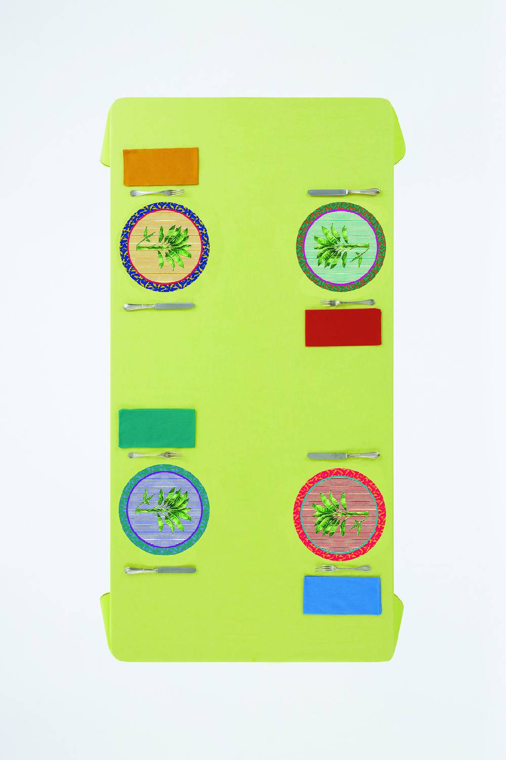 Lisa Corti Tovaglietta Rigida 39cm Banano Yellow