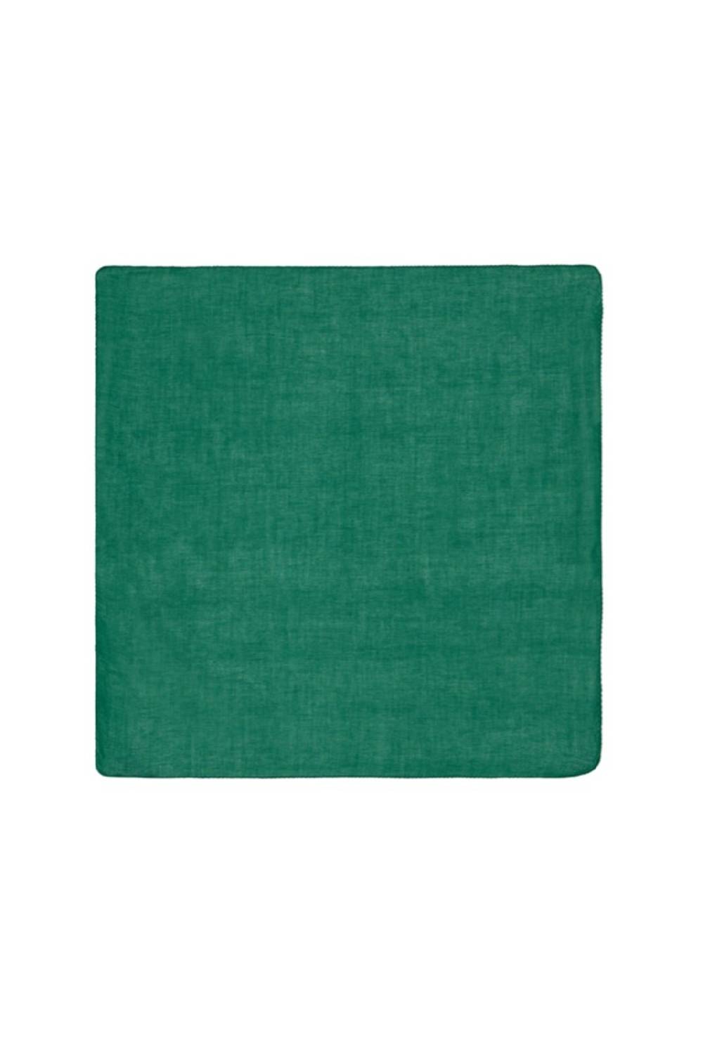 Lisa Corti tovagliolo organza bottle green