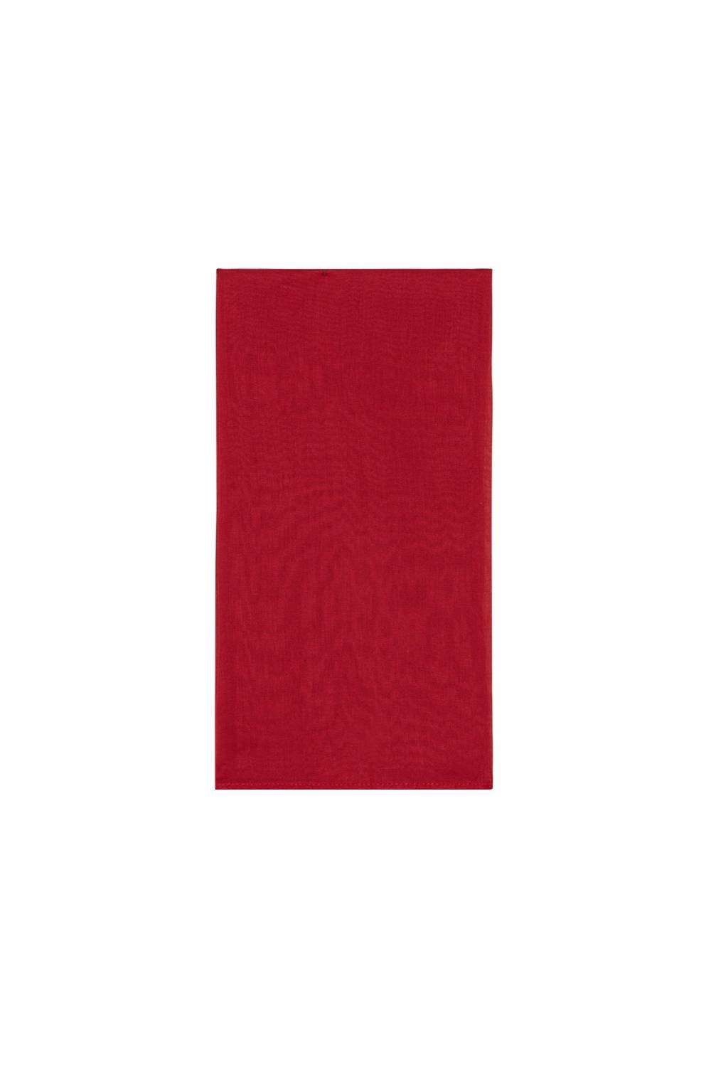Lisa Corti Tovagliolo Organza Cherry Red