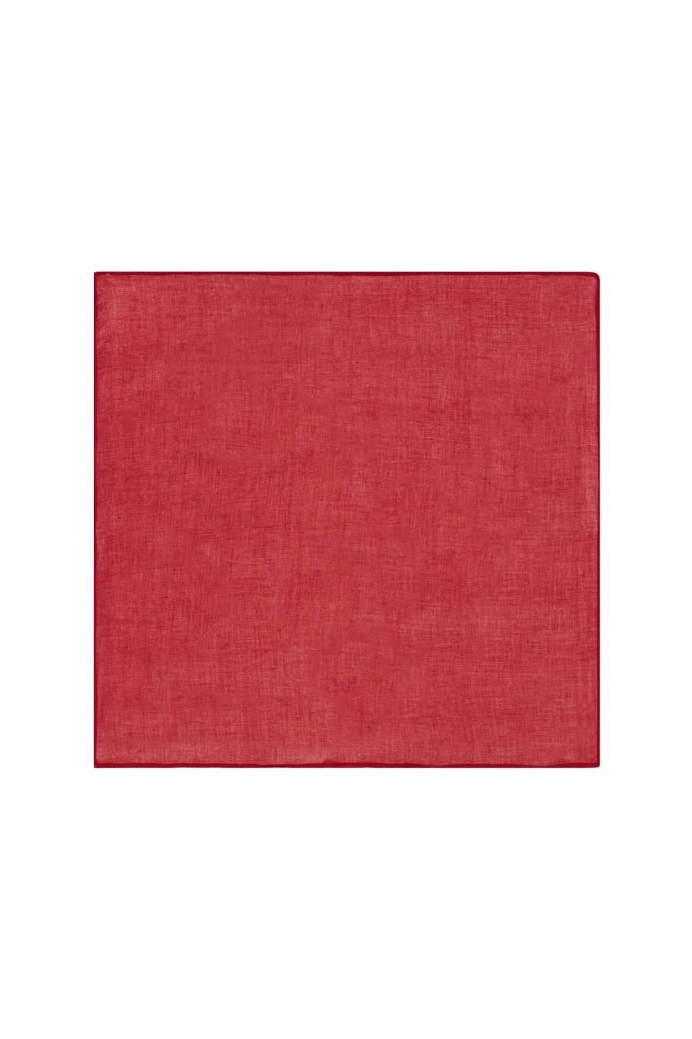 Lisa Corti tovagliolo organza cherry red