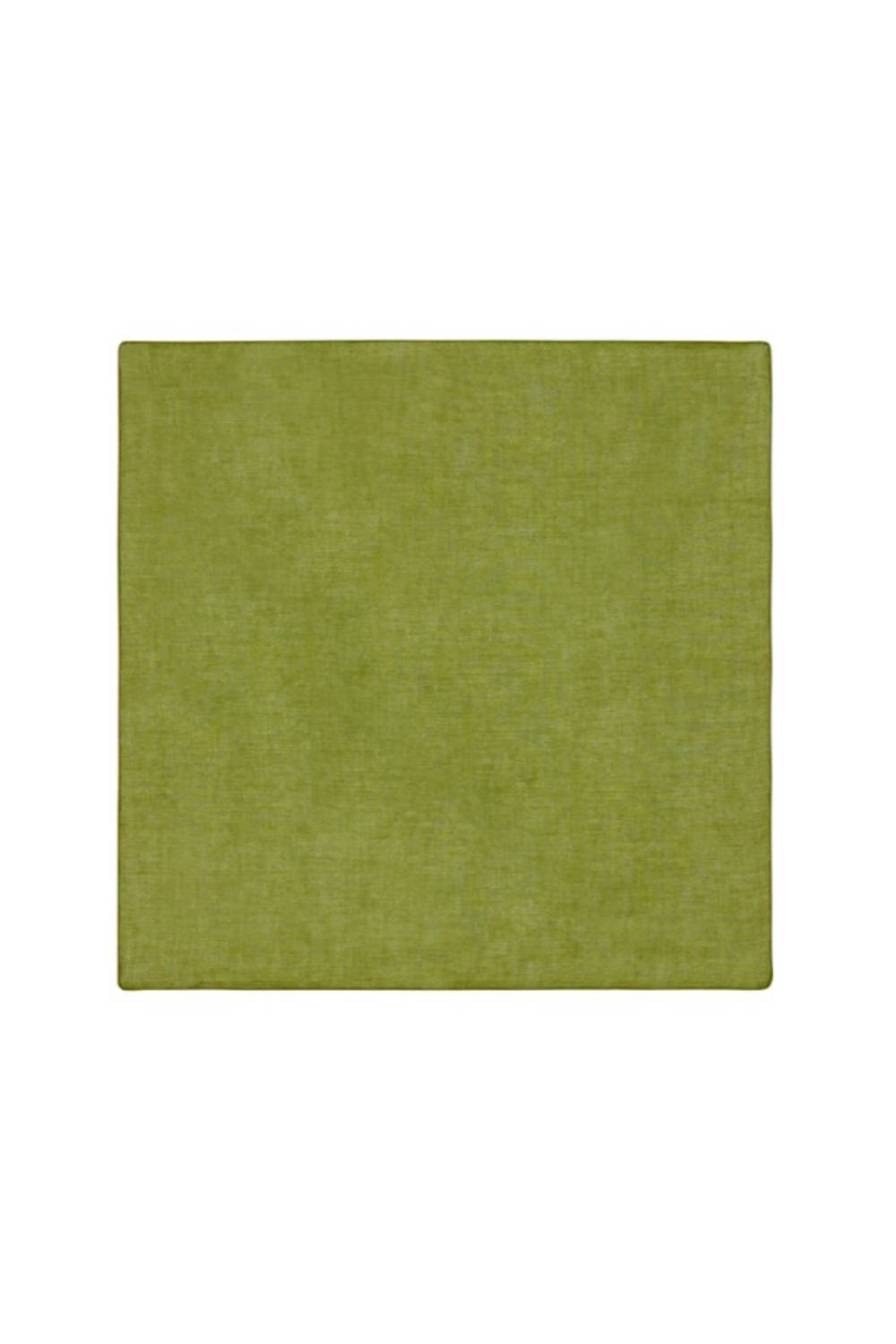 Lisa Corti tovagliolo organza green leaves