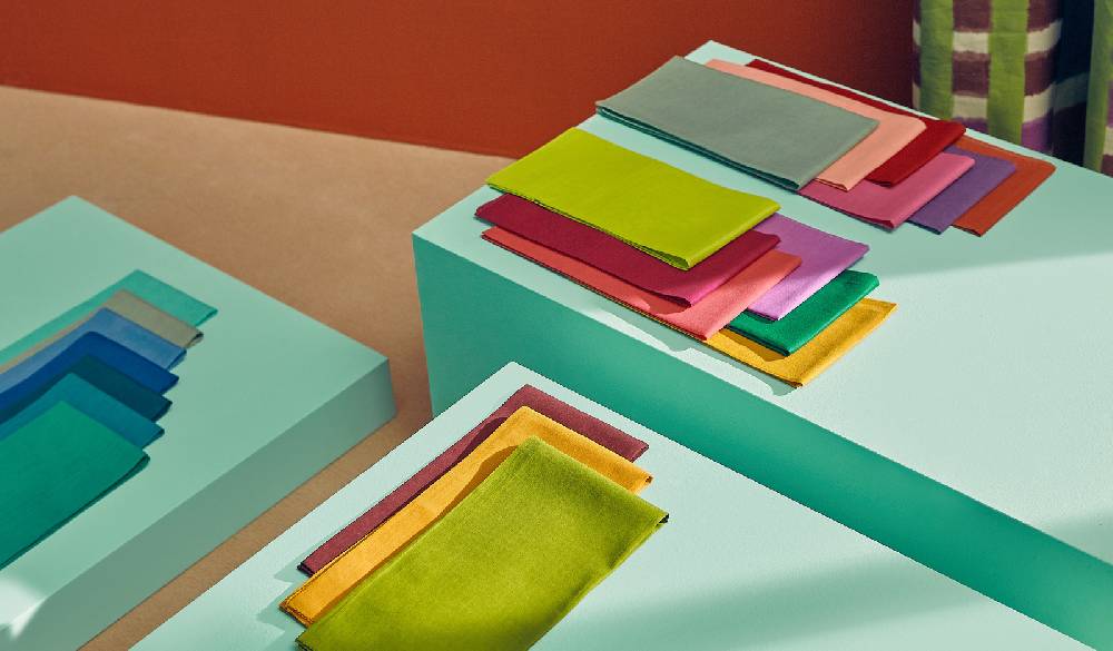 Lisa Corti Tovagliolo Organza Jade