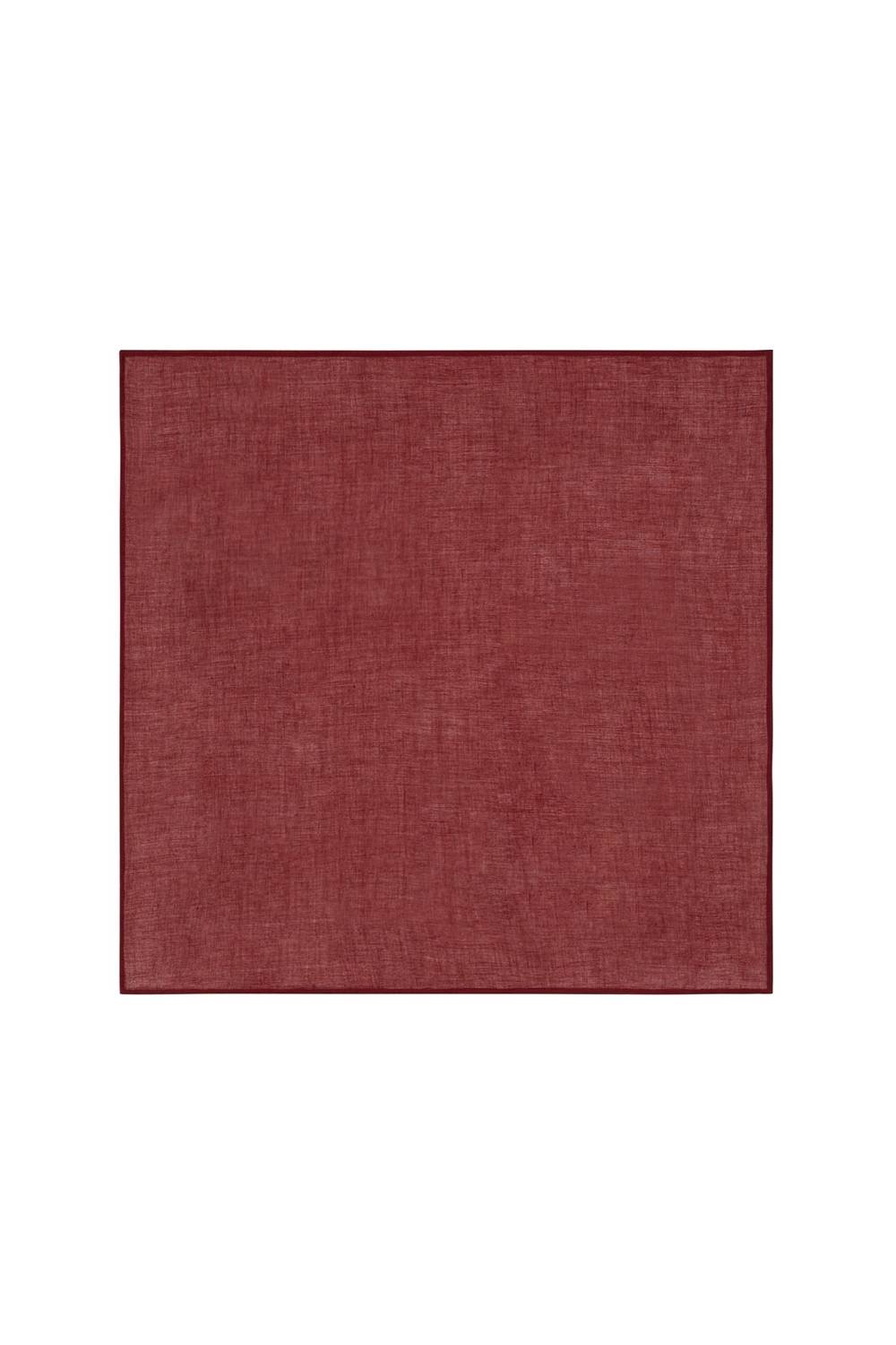 Lisa Corti tovagliolo organza maroon